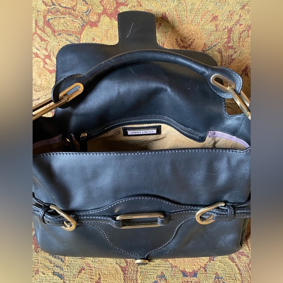 Vintage Jimmy Choo Leather Handbag - Picture 5 of 16